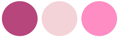 カラーチャート　パープル＆ピンク